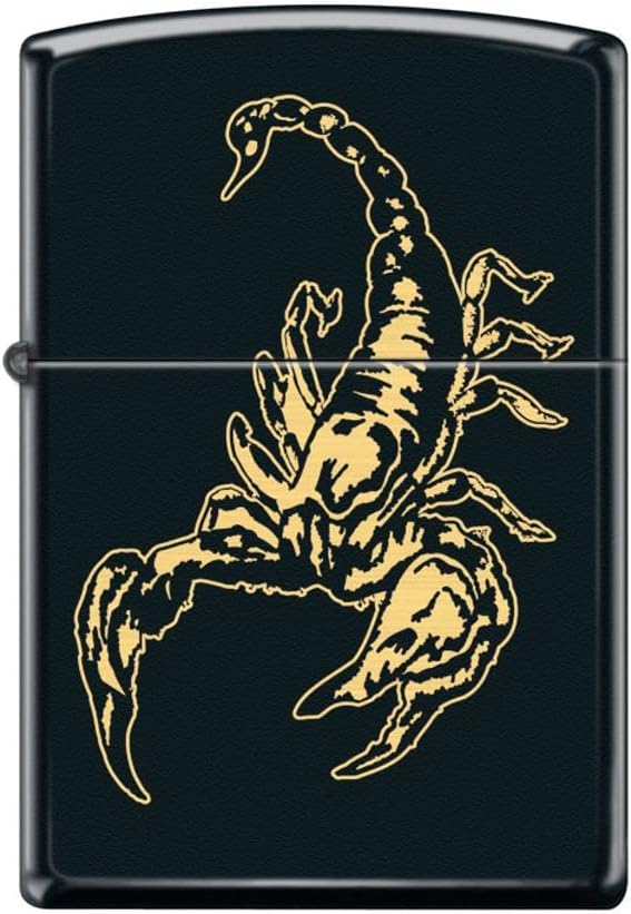Zippo Lighter - Personalized Custom Message Engrave on Back Animal Designs Windproof Lighter Black Matte Butterflies Z5467