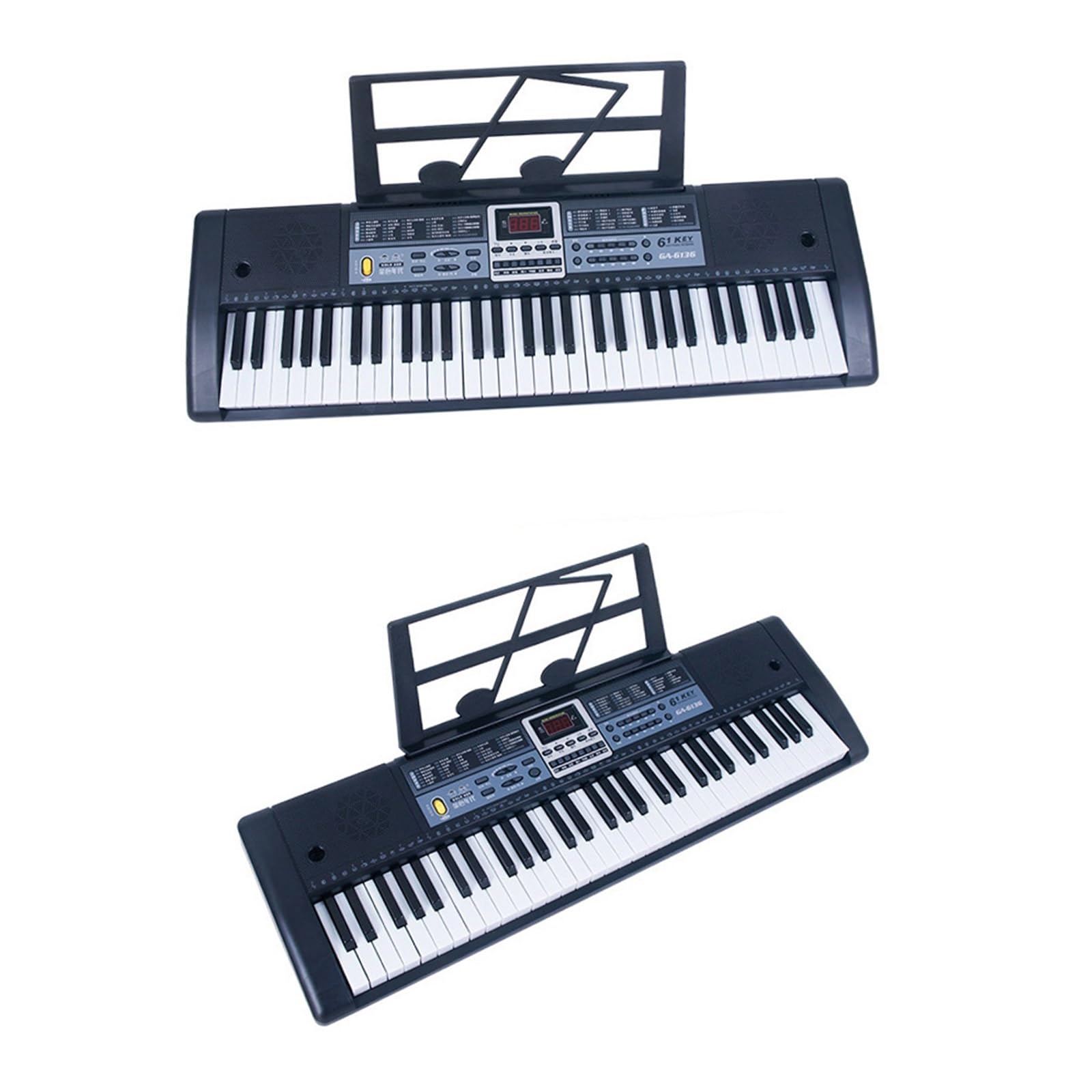 Pianino Elektroniczne Profesjonalne Pianino Elektroniczne 61 Klawiszy Wielofunkcyjne Przenośne Lekkie Łatwe Do Grania