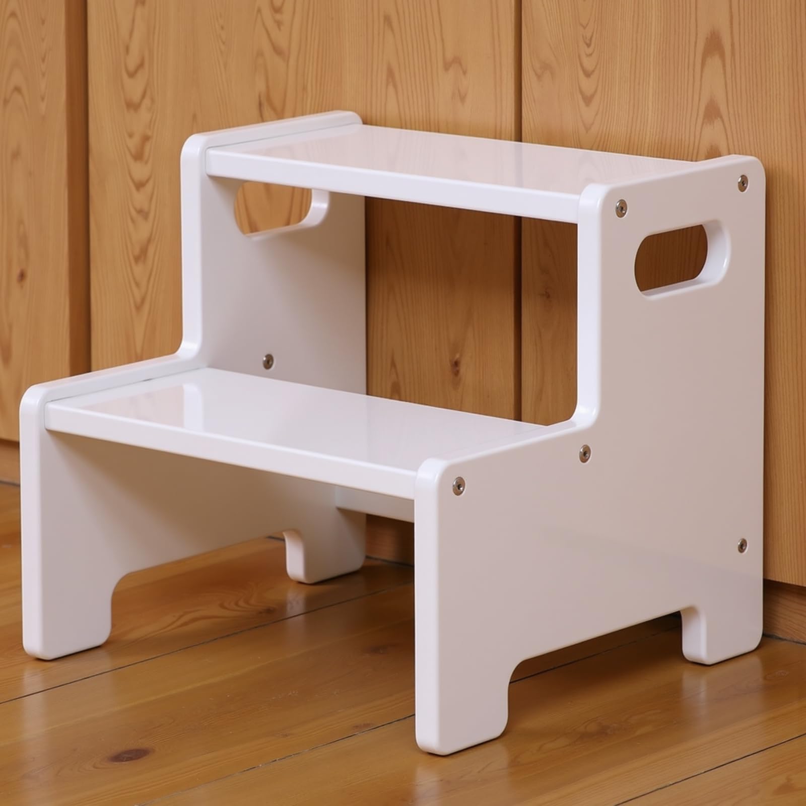 Amazon.com: Wooden Step Stool,Two Stepping Stool for Kids/Adults