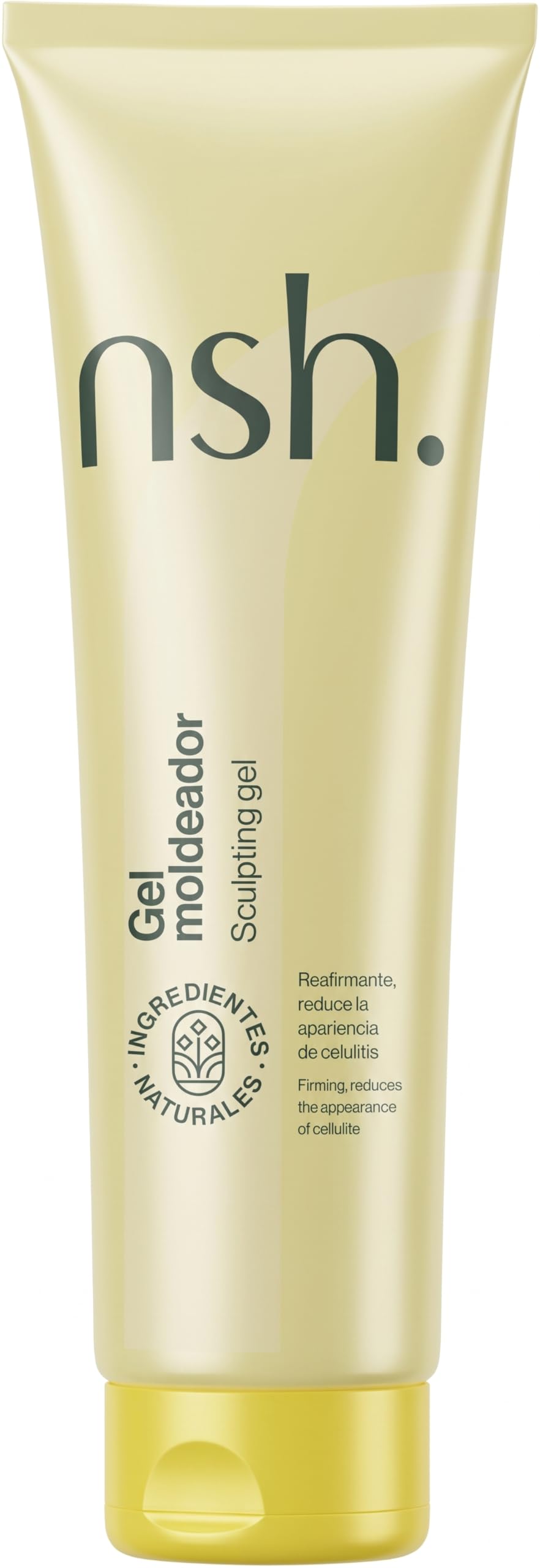 nsh. Crema Anticelulitica Reductora 300ml. Reafirmante Corporal con Cafeína al 12%. Tensa y remodela el contorno. Reduce Celulitis y Piel de Naranja | Hidratante + Reafirmante.