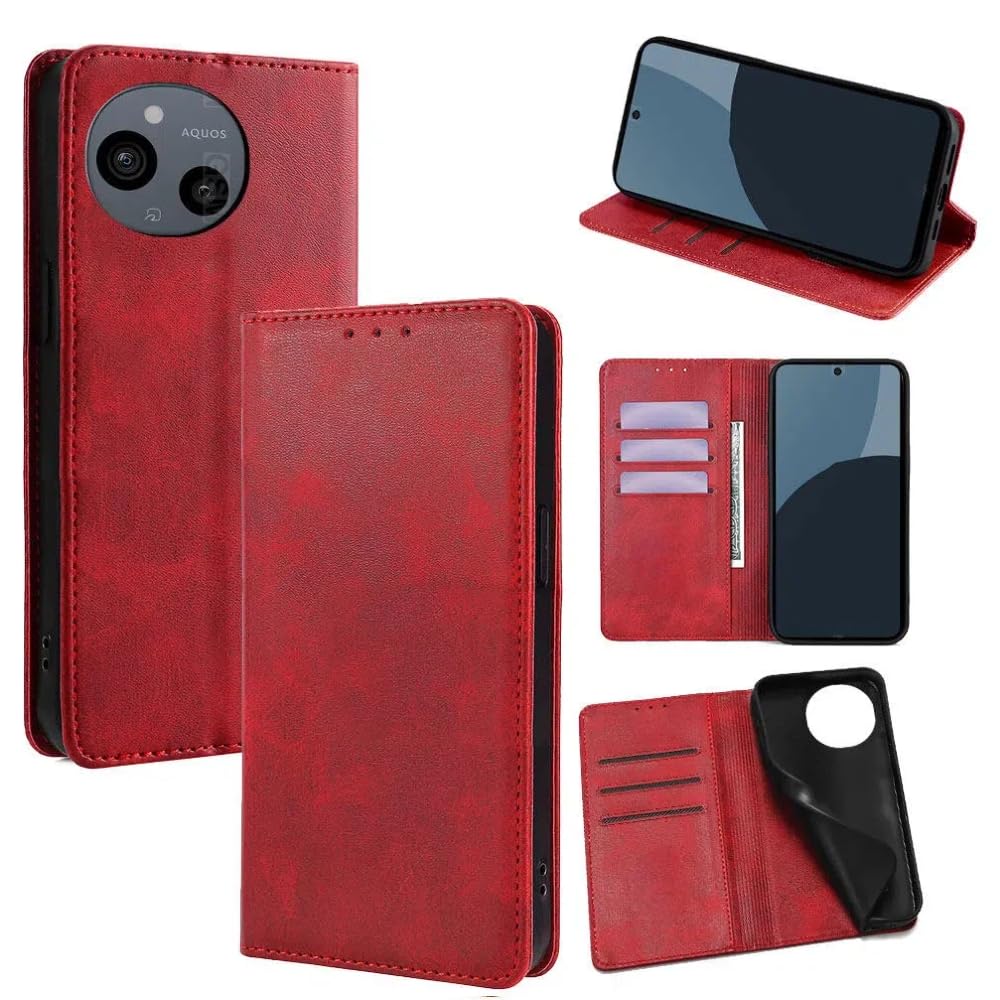 AQUOS sense 9 スマートフォン 本体　ケース付き Amazon.co.jp: AQUOS Sense 10 /Sense9 ケース 手帳型 AQUOS Sense 9