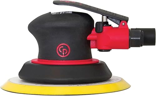 Miniatura 2 de Chicago Pneumatic CP7255E - Herramienta de lijadora orbital aleatoria de aire, mejoras para el hogar, herramientas de carpintería, pulidora,