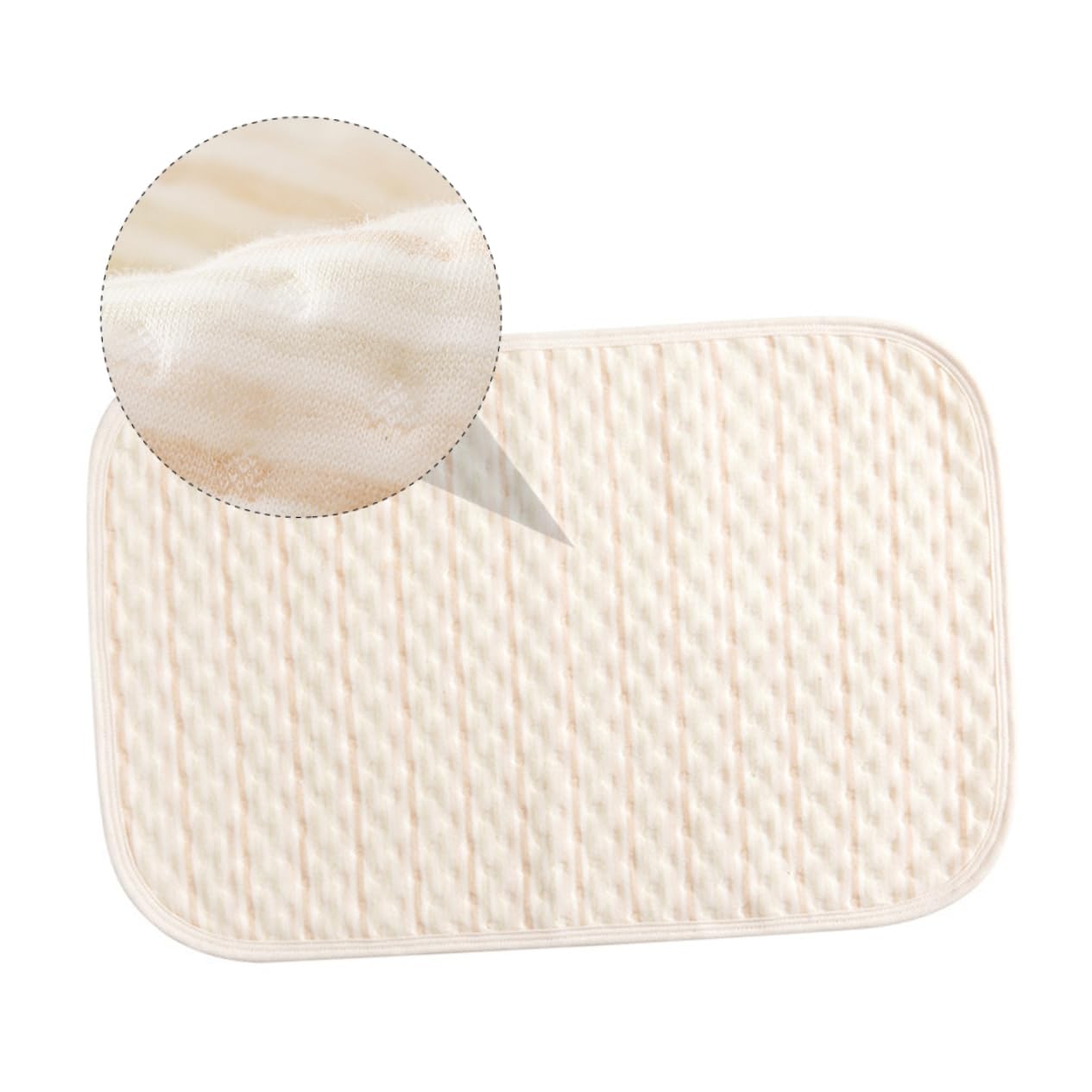 Coussinet Coton Urinaire Septum de Imperméable Lavable en Coloré Bébé
