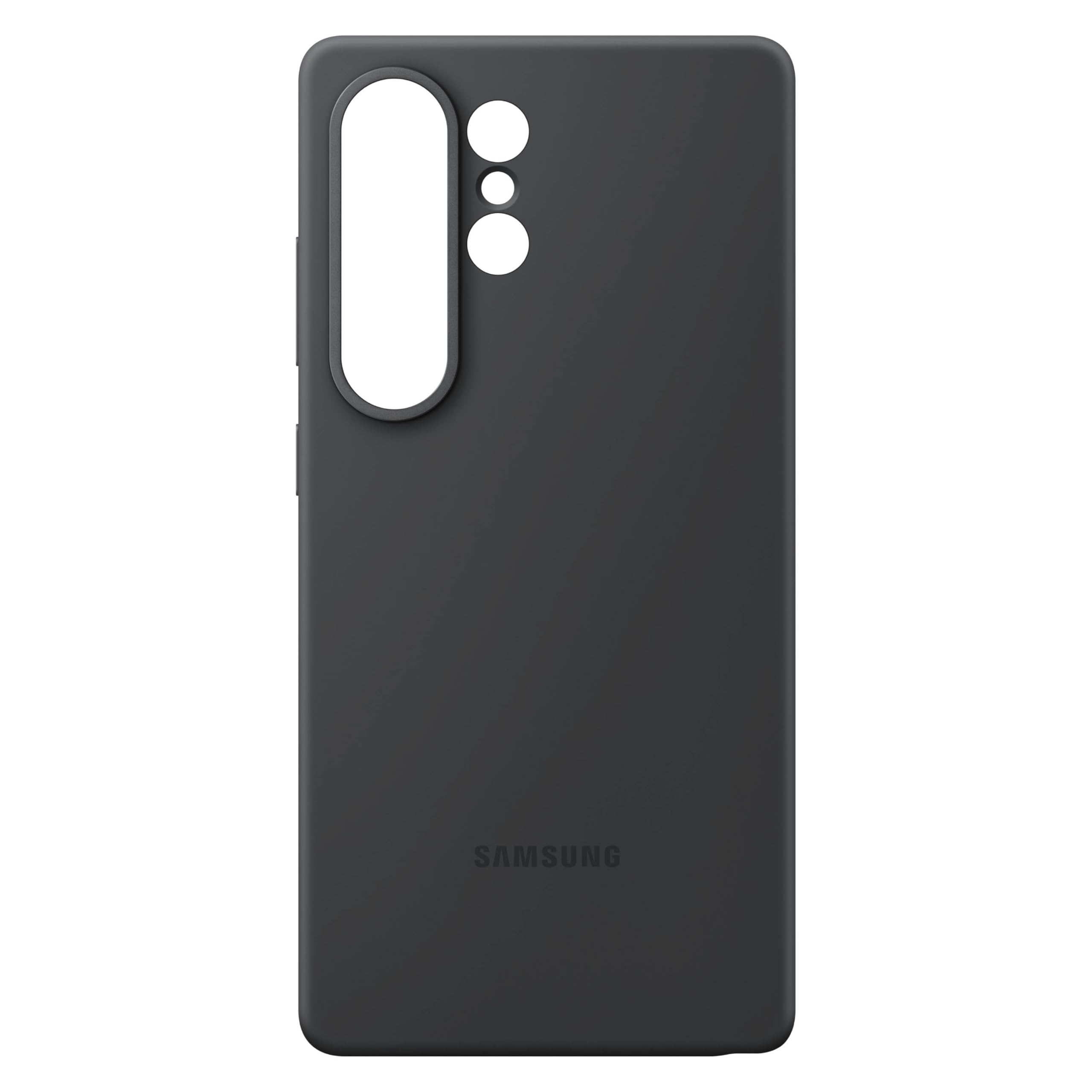 Samsung Galaxy S25 Ultra Silicone Phone Case, Protective Cover, Color Variety, Smooth Grip, Durable Design, Snug Fit, US Version, EF-PS938CBEGUS, Black