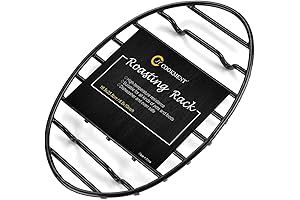 PTFE-Free JY COOKMENT Cooling Roaster Rack (10in x 6.5in)