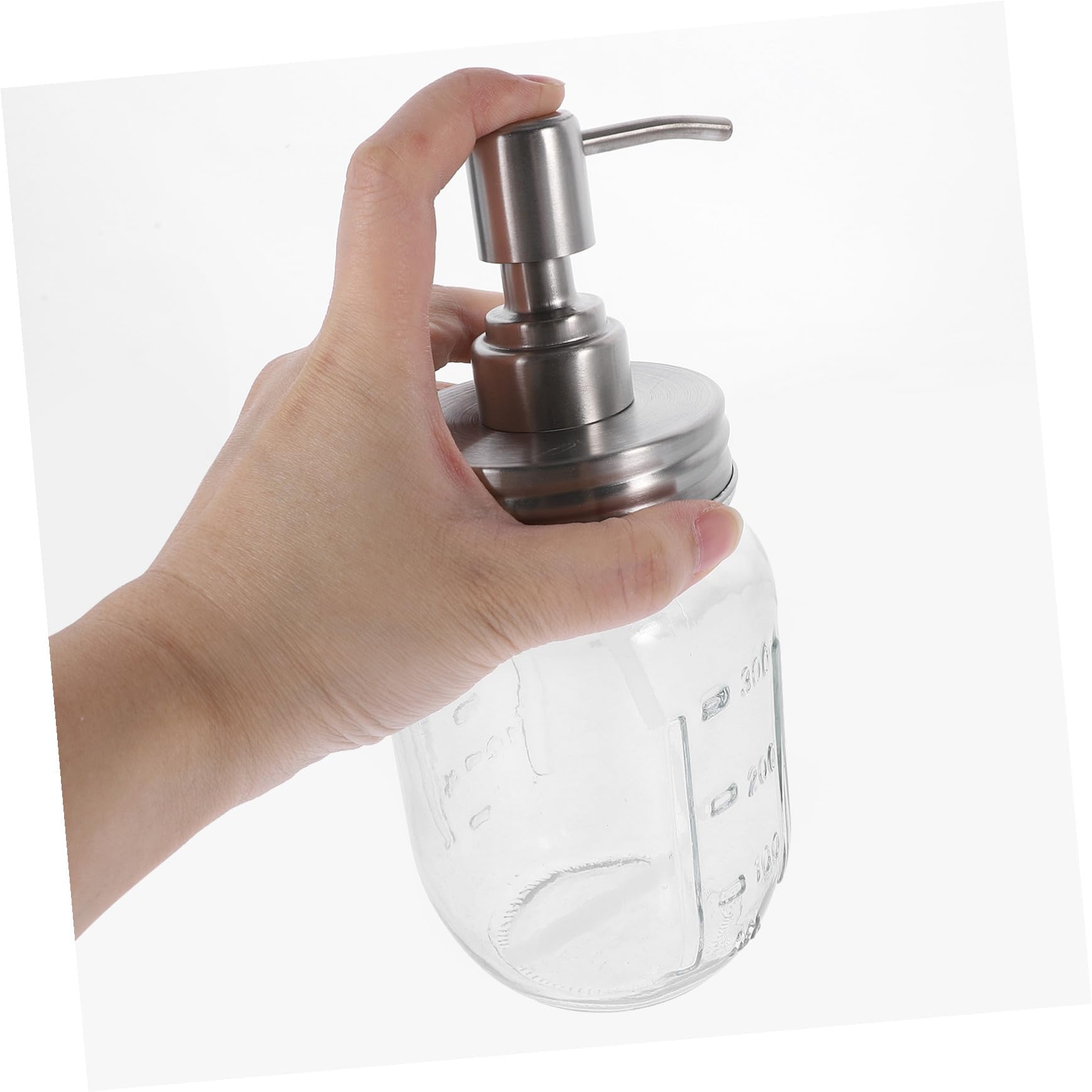 Cabilock Accesorios para Baño Completo con Dispensador de Jabón Líquido de Soporte para Cepillos de Dientes y Contenedor para Hisopos Set de Estilo Rústico para Encimeras de Baño