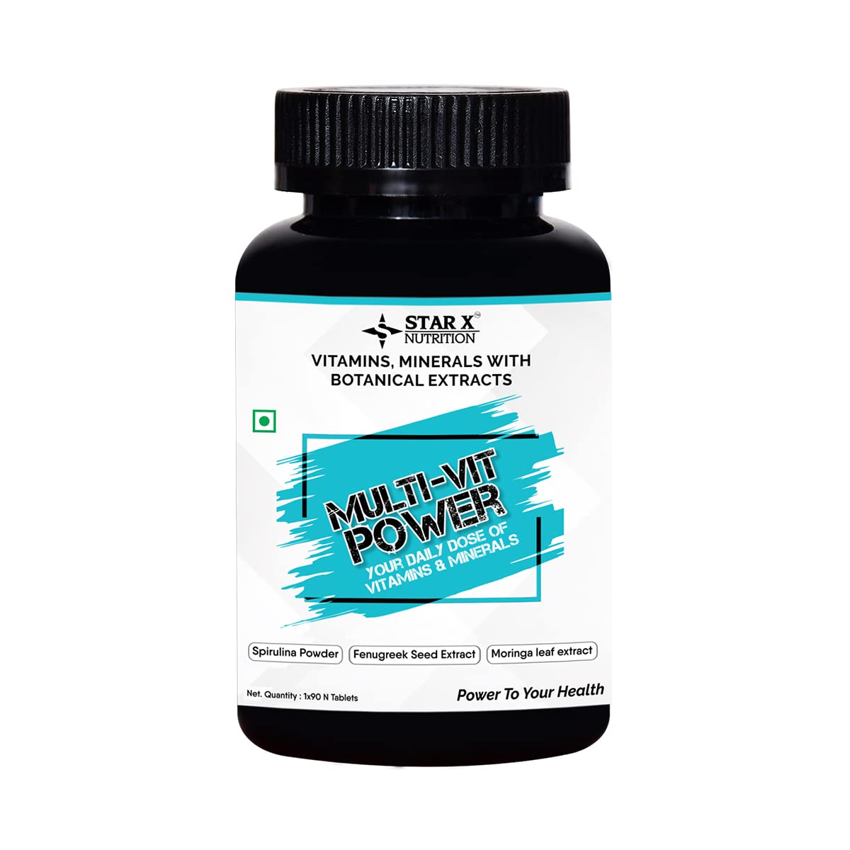 StarX Nutrition Multi-Vit-Power - Your Daily Dose of Multivitamin & Minerals (90 Tablets) (B09C1PD49R) Amazon Price History, Amazon Price Tracker