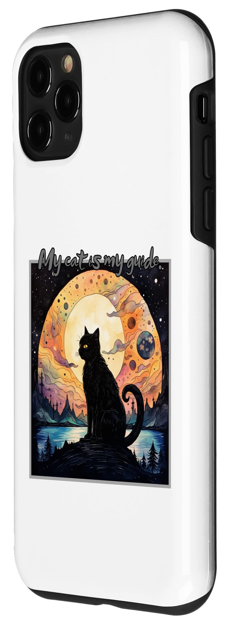 iPhone 11 Pro My cat is my guide. Case - Image 2