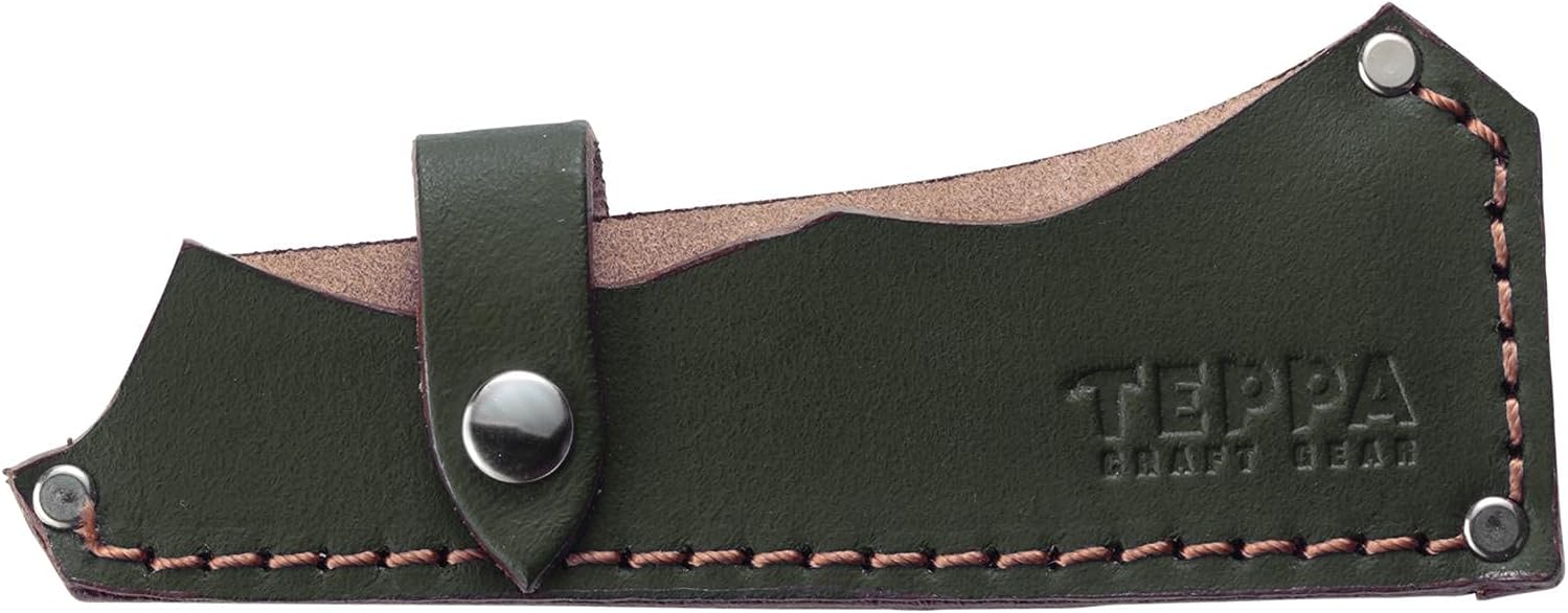 TEPPA Outdoor Camping Bonfire Hatchet Kakuda Leather Case [Made in Japan]