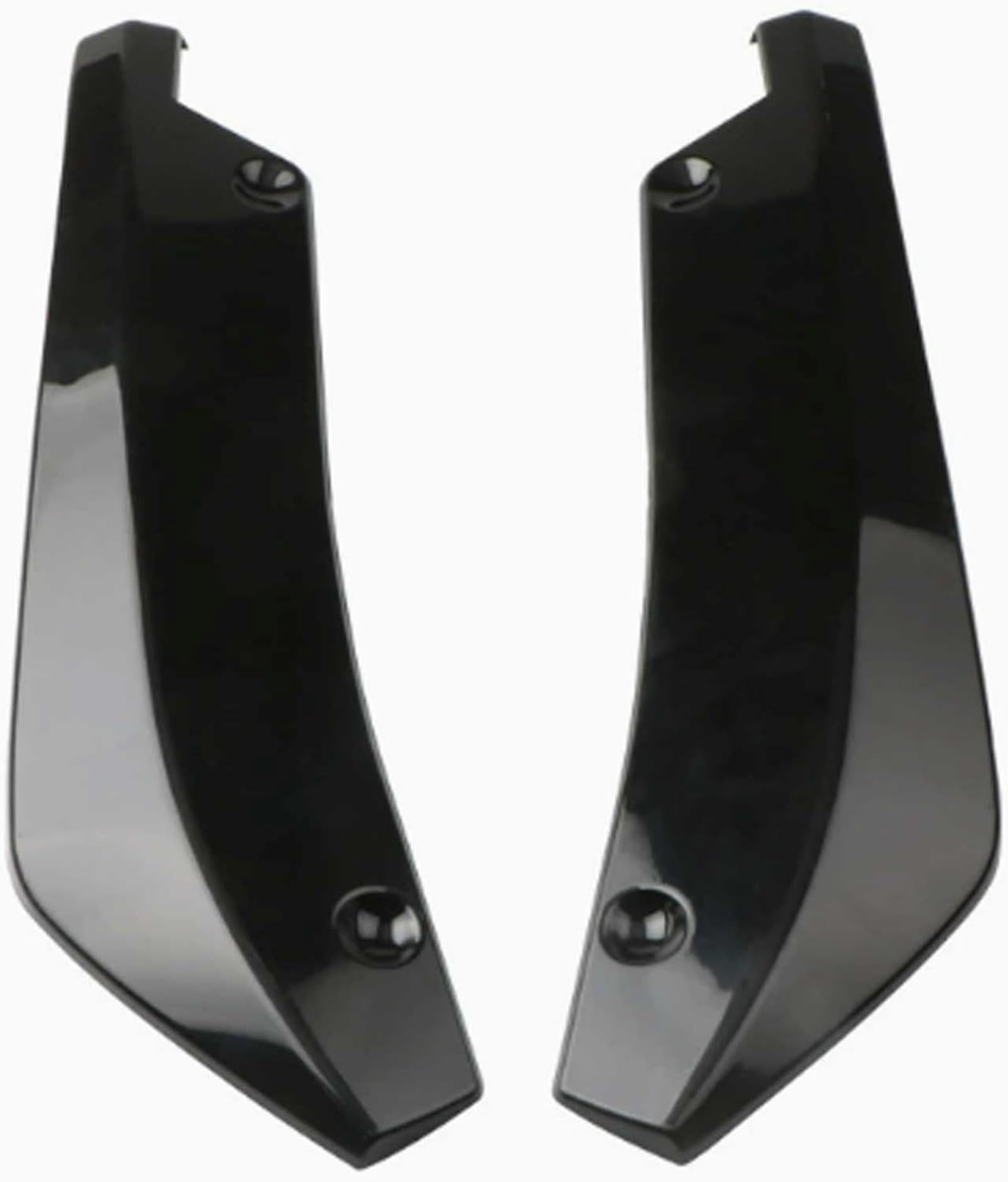 For Audi Q5 Q2 Q3 Q7 Q8 S1 S4 S5 S6 SQ5 RS3 RS4 RS5 RS6 TT Vehicle Rear Bumper Spoiler Side Flaps Premium Carbon Fiber Pattern Auto Side Wings, Exterior Modification Parts with Easy Installation