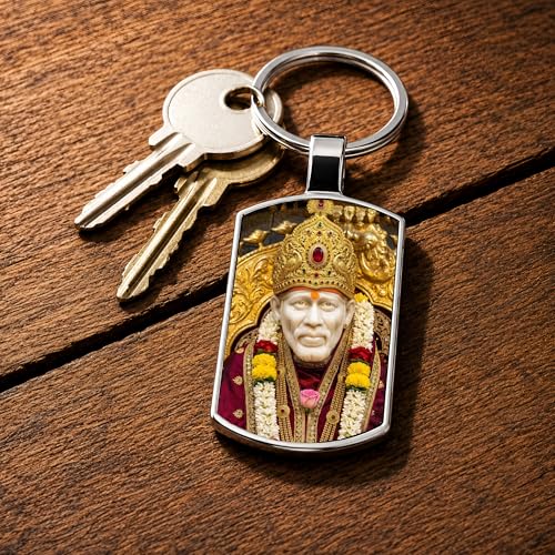 Image of Premium Printed Metal Keychain for Men & Women | High-Definition Artwork Print | Durable Key Ring for Car, Bike, Home & Office Keys | Stylish Decorative Key Holder Gift