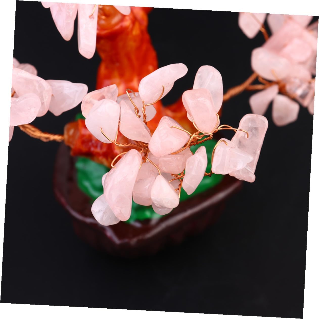 Crystal Bonsai Fortune Tree Desktop Ornament for Office Home Decor image 4