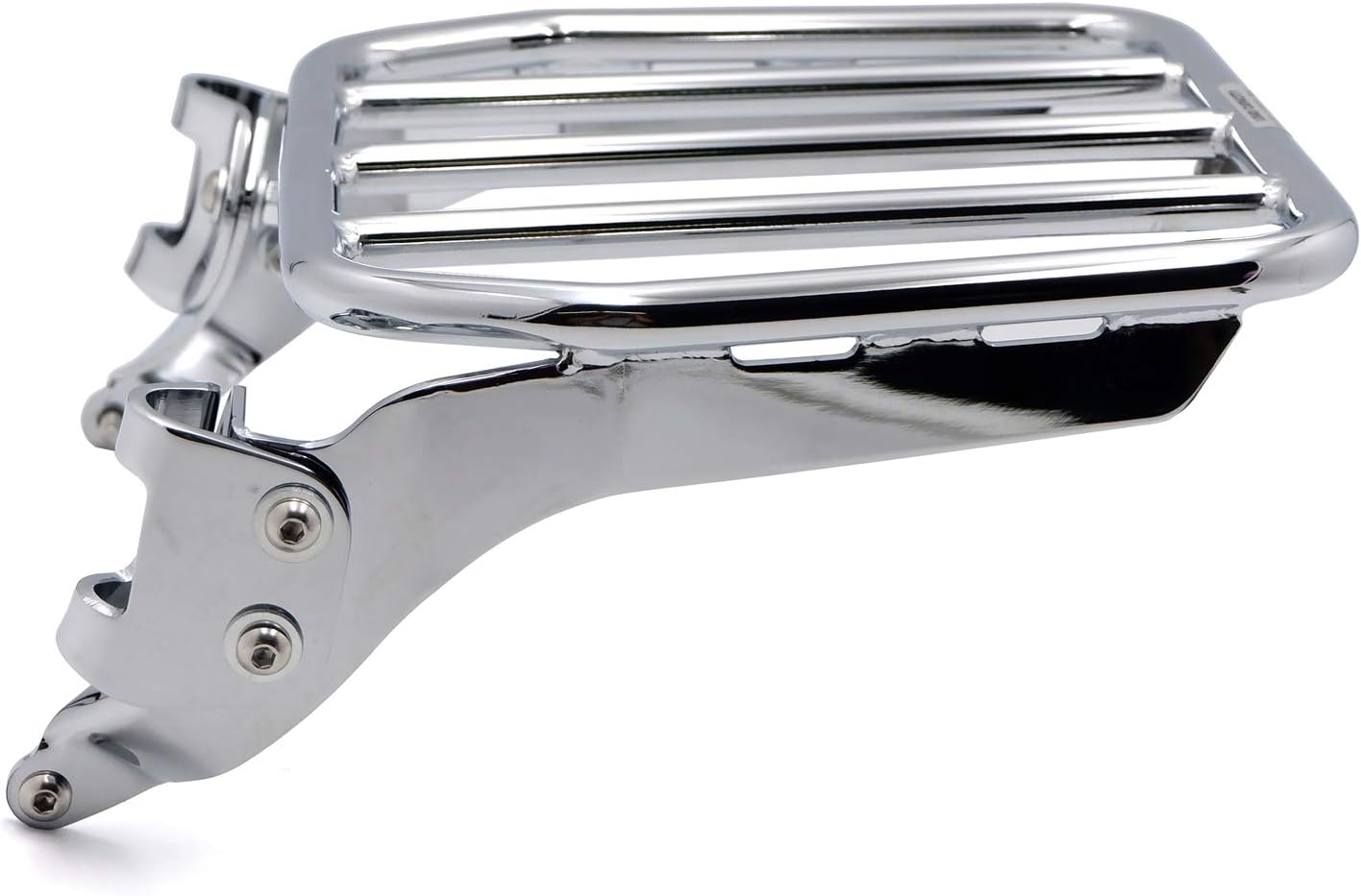 SMT- Sport Luggage Rack for Holdfast Sissy Bar Upright Chrome For 18-later FLDE FLHC FLHCS FLSL FXBB [P/N: TGHD-BR-R007]