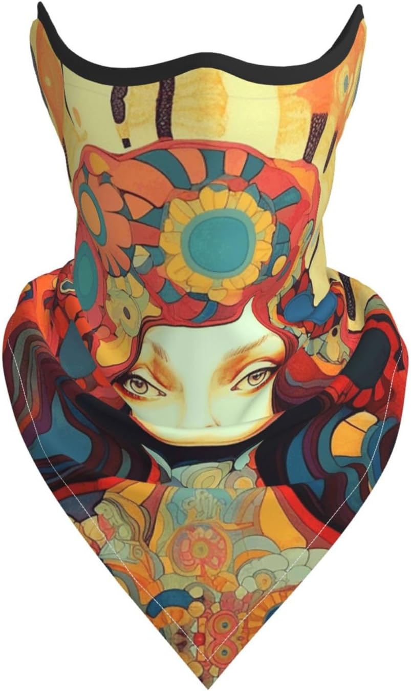 Protection Neck Gaiter Face Cover Sunshine Woman Balaclava Scarf Mask, Windproof Breathable Sun Shield for Men Women, Skiing Hiking Cycling Outdoor Sports