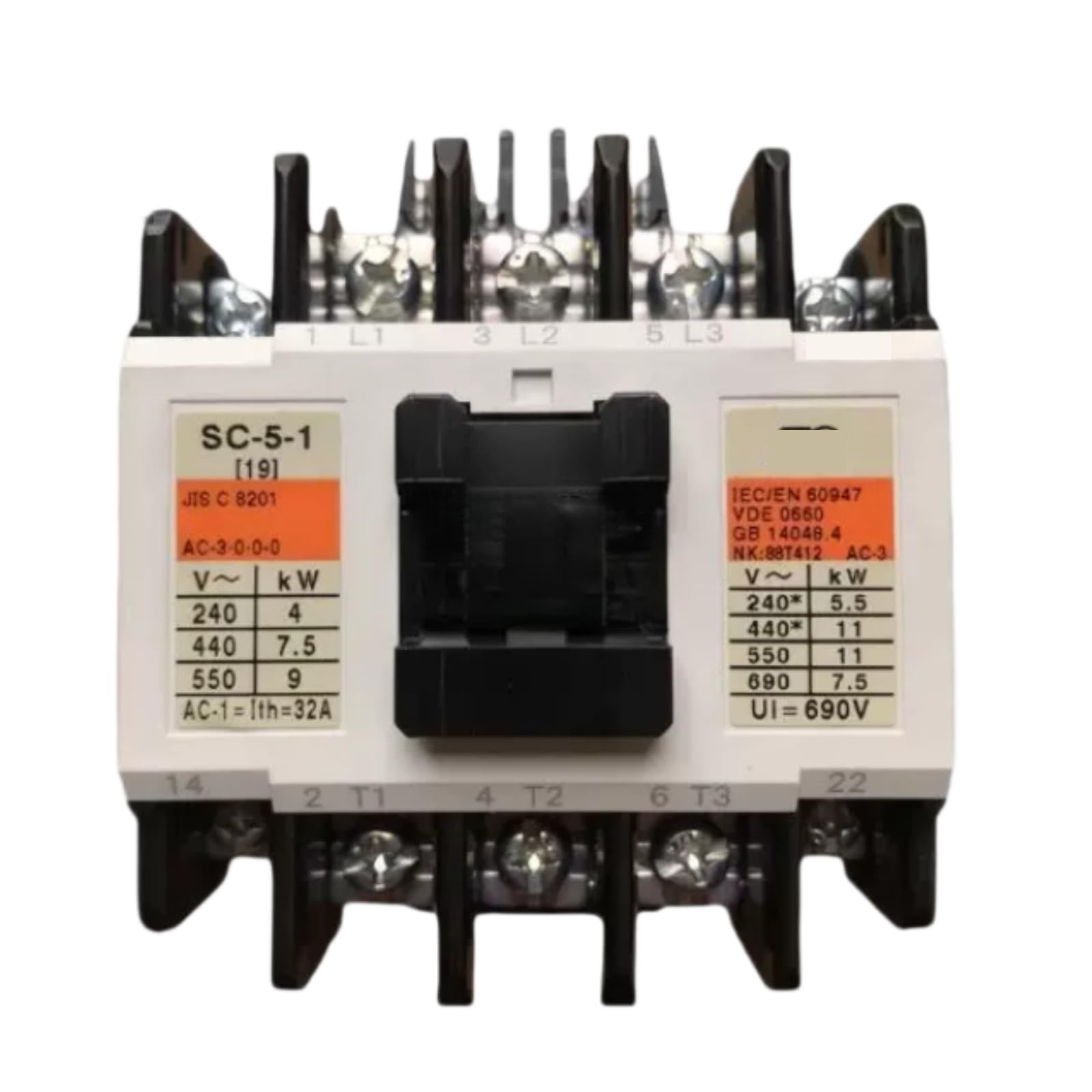 Contacteurs SC-5-1 2NO AC48V pour automatiser la pompe de piscine et l'éclairage