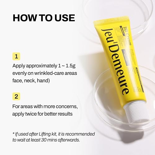 Miniatura 6 de JEU'DEMEURE Crema hidratante intensiva Ceramide para rostro y cuello DD para reafirmante y antienvejecimiento. Hidratación profunda, ácido