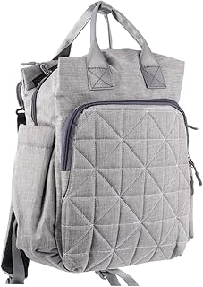 BESTOYARD Mochila De Múmia De Grande Capacidade Mochila De Bebê Mochila Cinza Mochila De Viagem Bolsa De Fraldas De Bebê Mochila De Fraldas De Bebê Mãe Mochila De Mãe Ao Ar Livre Bolsa De