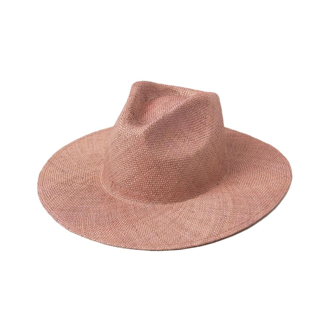 LCUVIMPEX Bucket Hats， Women Wide Brim Straw Fedora Sun Hat Multicolor(Pink)
