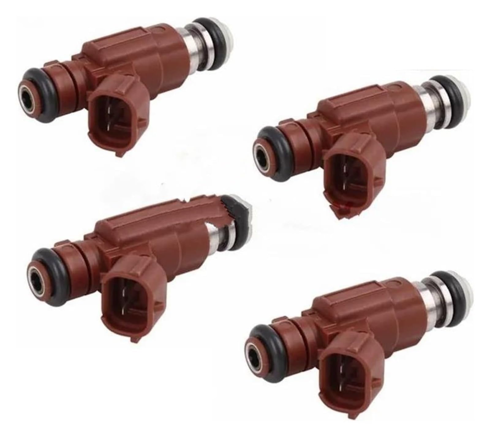 Oil Petrol Fuel Injector Nozzle for Nissan for N16 for D22 Super Saloon Pickup for Teana 1.8L .6L .3L L4 8pcs Injection Nozzles 16600-5L700 FBJC100 16600-2Y915 166002Y915(4pcs)