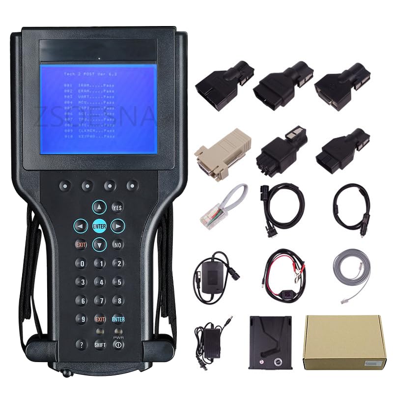 Te ch2 OBD2 Diagnostic Scanner with TIS2000 ROM Flash Tester Candi Replacement for OP-EL G-M Sa-ab Car Diagnostic Tools Heavy Duty Truck Scanner (for G-M)