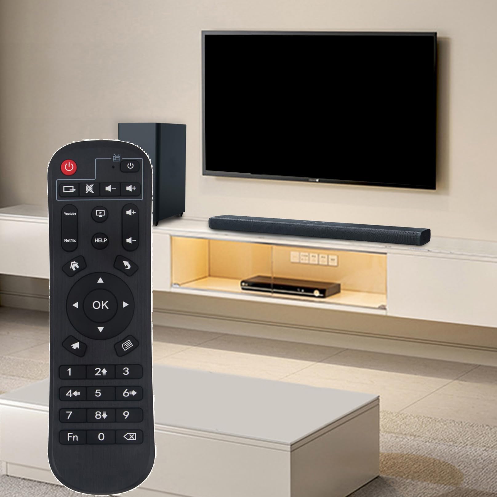 Amazon | ZdalaMit Android TVボックスリモコン Android TV Box 9.0