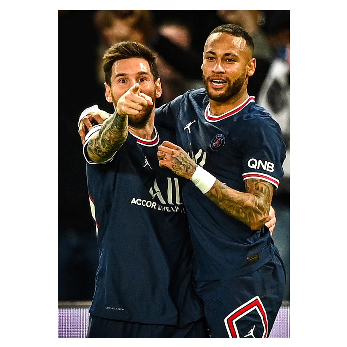 Messi Neymar Wall Sticker - Messi Neymar PSG Wall Sticker (B0CR8ZBXP6) Amazon Price History, Amazon Price Tracker