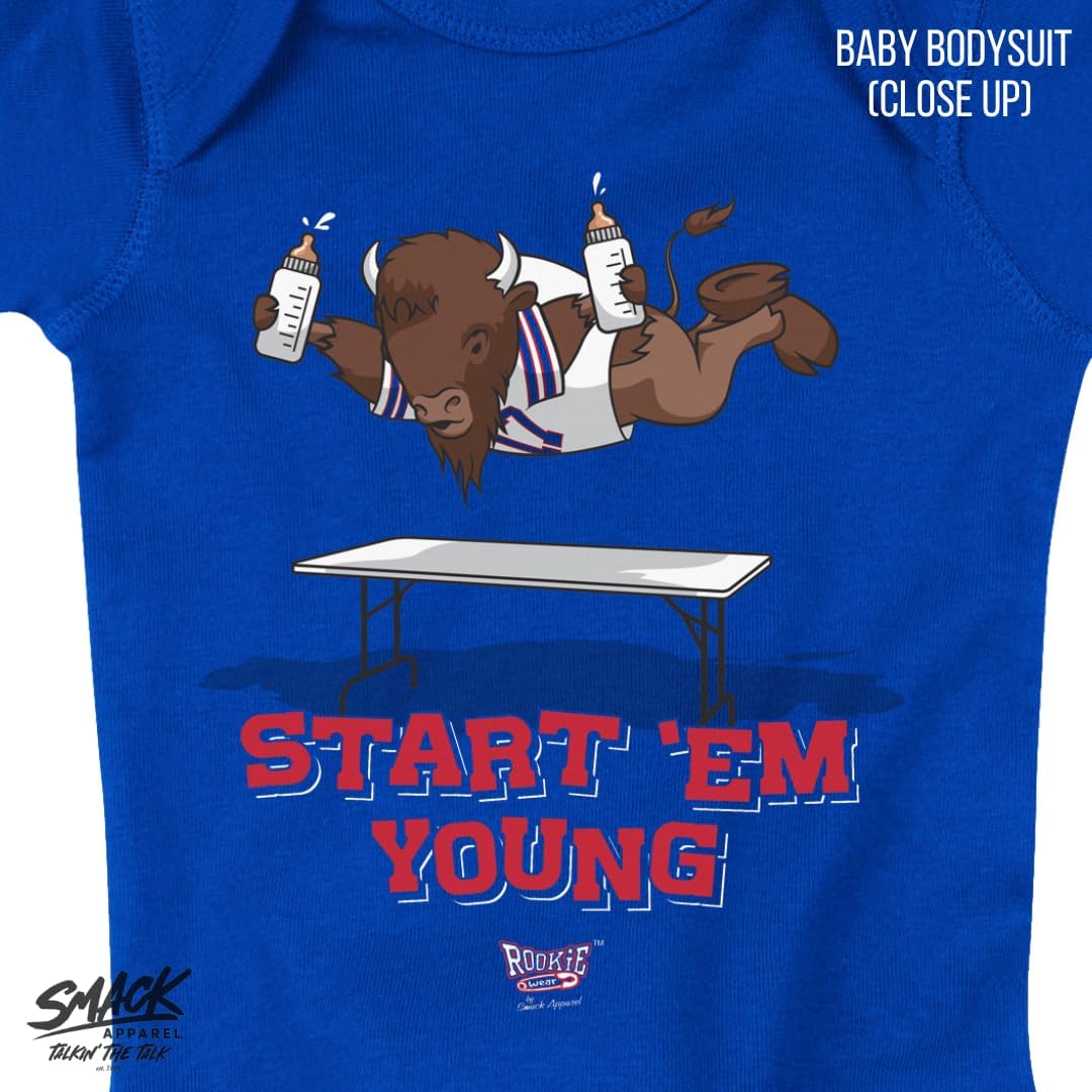Start 'Em Young Baby Apparel for Buffalo Football Fans (NB-7T) - Image 3