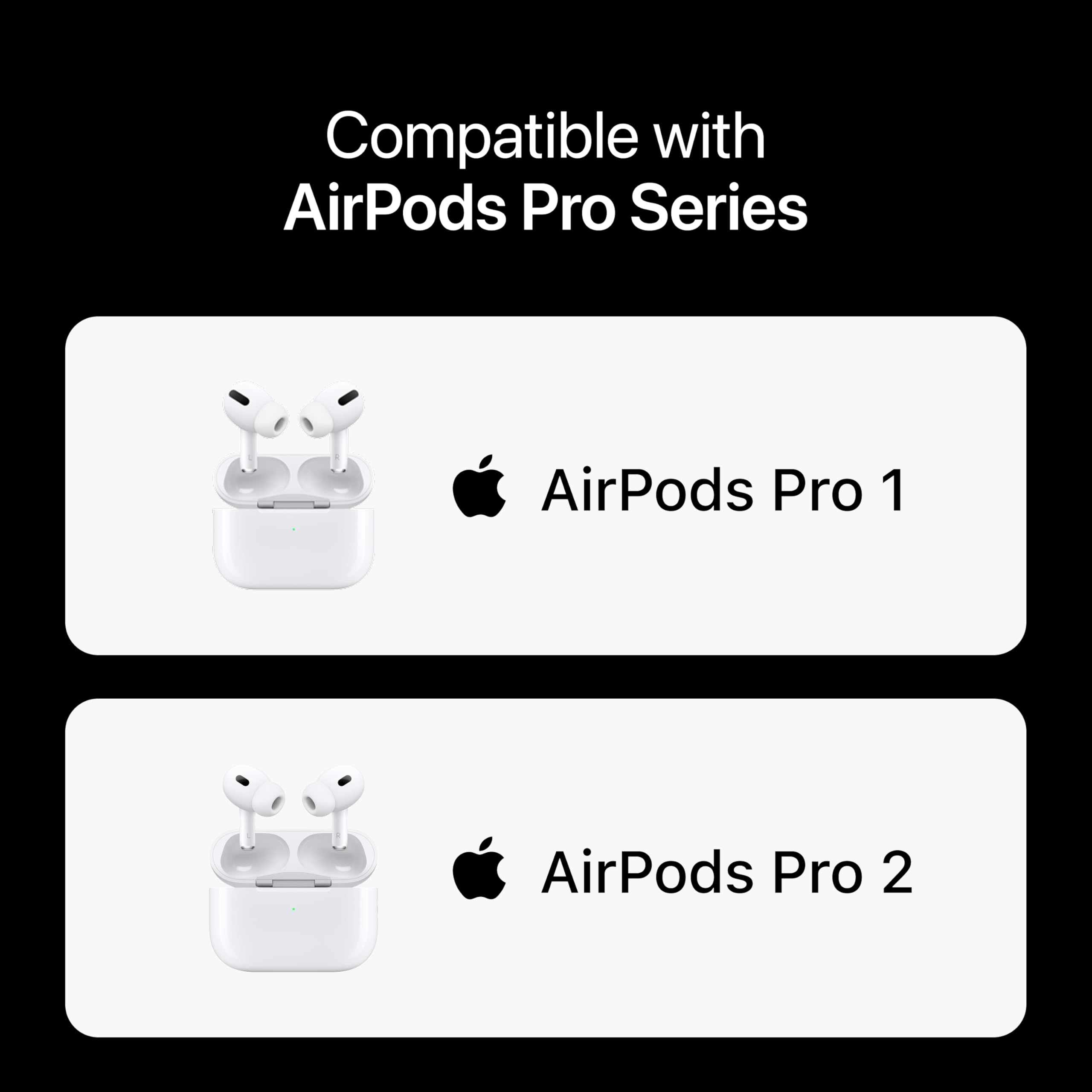 Amazon.com: Premium Multi-Flange Eartips for AirPods Pro 1&2 (X