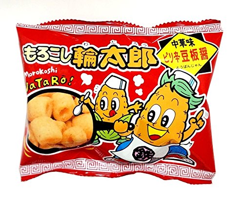 Amazon.co.jp: 菓道 もろこし輪太郎 豆板醤 17g×30袋 : 食品・飲料・お酒