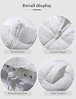 Vista 5 de Kissonic Chaleco acolchado de invierno para mujer, sin mangas, acolchado, ligero, con bolsillos