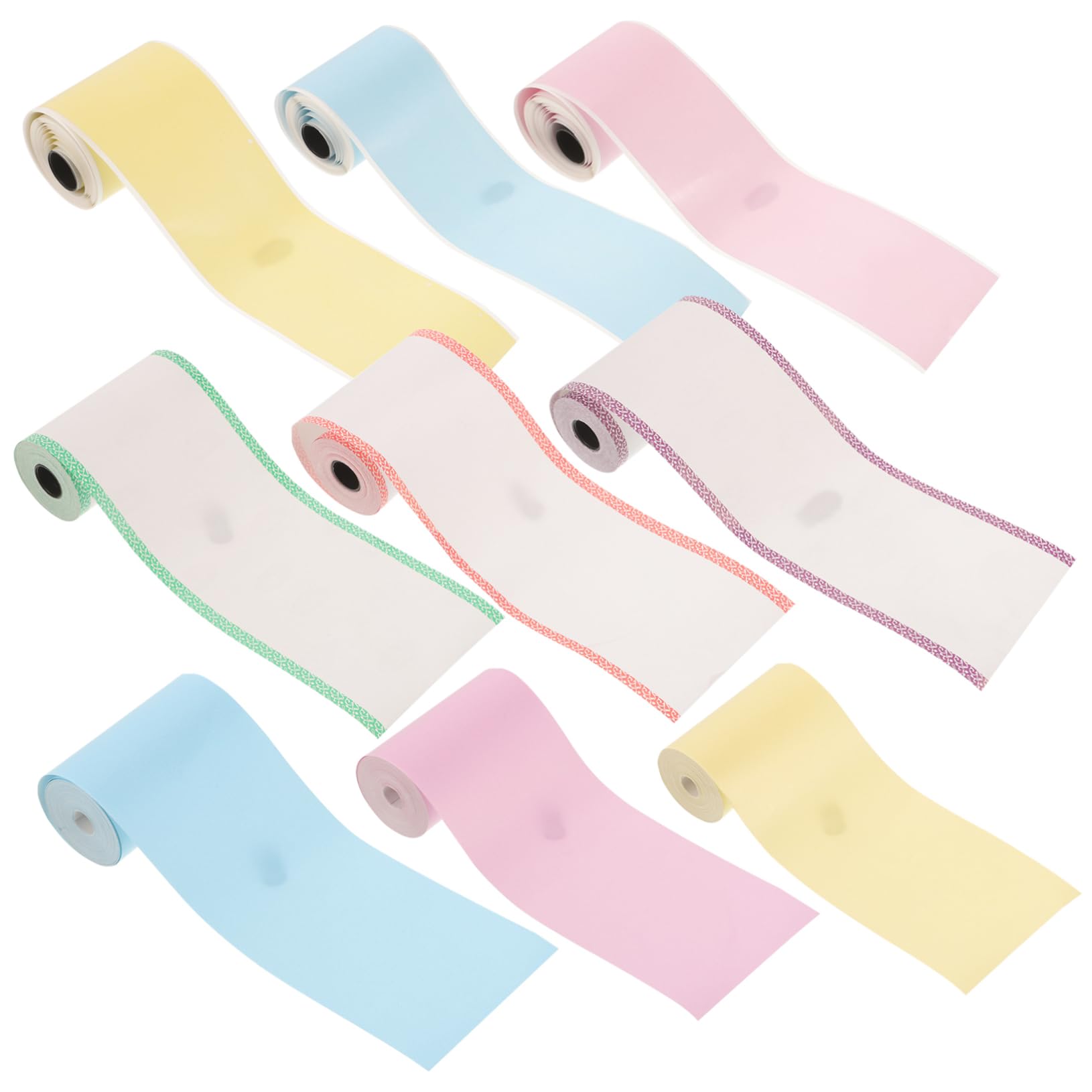 Housoutil 5 Set Etichette Termiche Adesive Autoadesive Per Termica Impermeabili E Resistenti Oli Compatibili Con Mini Stampanti Per Ufficio E Domestico 9 * 5