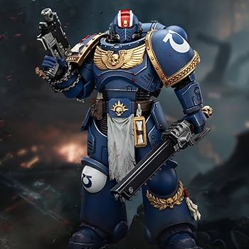 SF・ファンタジー・ホラー JoyToy Warhammer 40k Lieutenant Titus CE Amazon.com: JOYTOY Warhammer 40,000 1/18 Action Figure