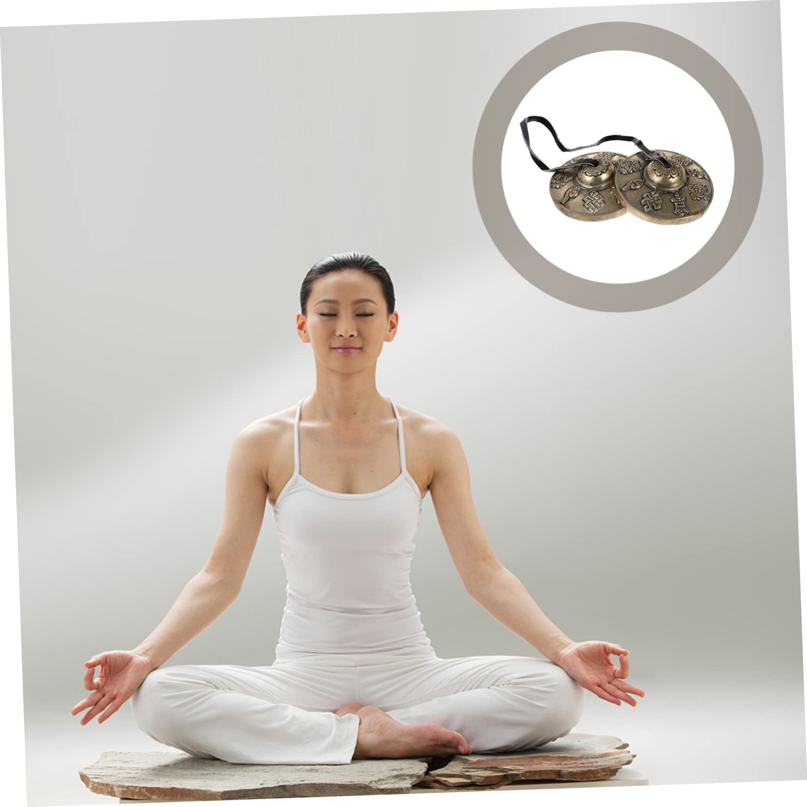 Abaodam Nepalesische Zimbeln Aus Kupfer Handgefertigt Für Meditation Und Religiöse Zeremonien Leicht Transportierbare Percussion-instrumente