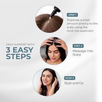 HAIRMETTO Saw Palmetto Extract Serum for Hair Loss, Hair Growth Serum with Stinging Nettle, Rosemary Oils and Peppermint Scent, Hair Serum for Men and Women - 4oz (118ml)