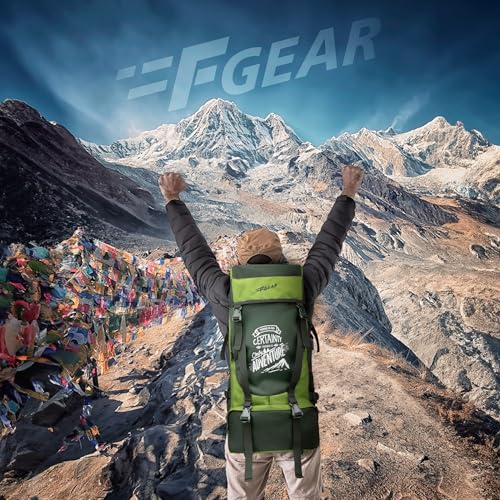 Image of F Gear Ridge 32L Trekking Backpack|Hiking|Camping Travel Leisure Tourist Outdoor Sport Rucksack|Multi Pockets|Shoulder Bag - Drawstring Top Open|Lightweight Bag|Adults|Unisex|Men Women