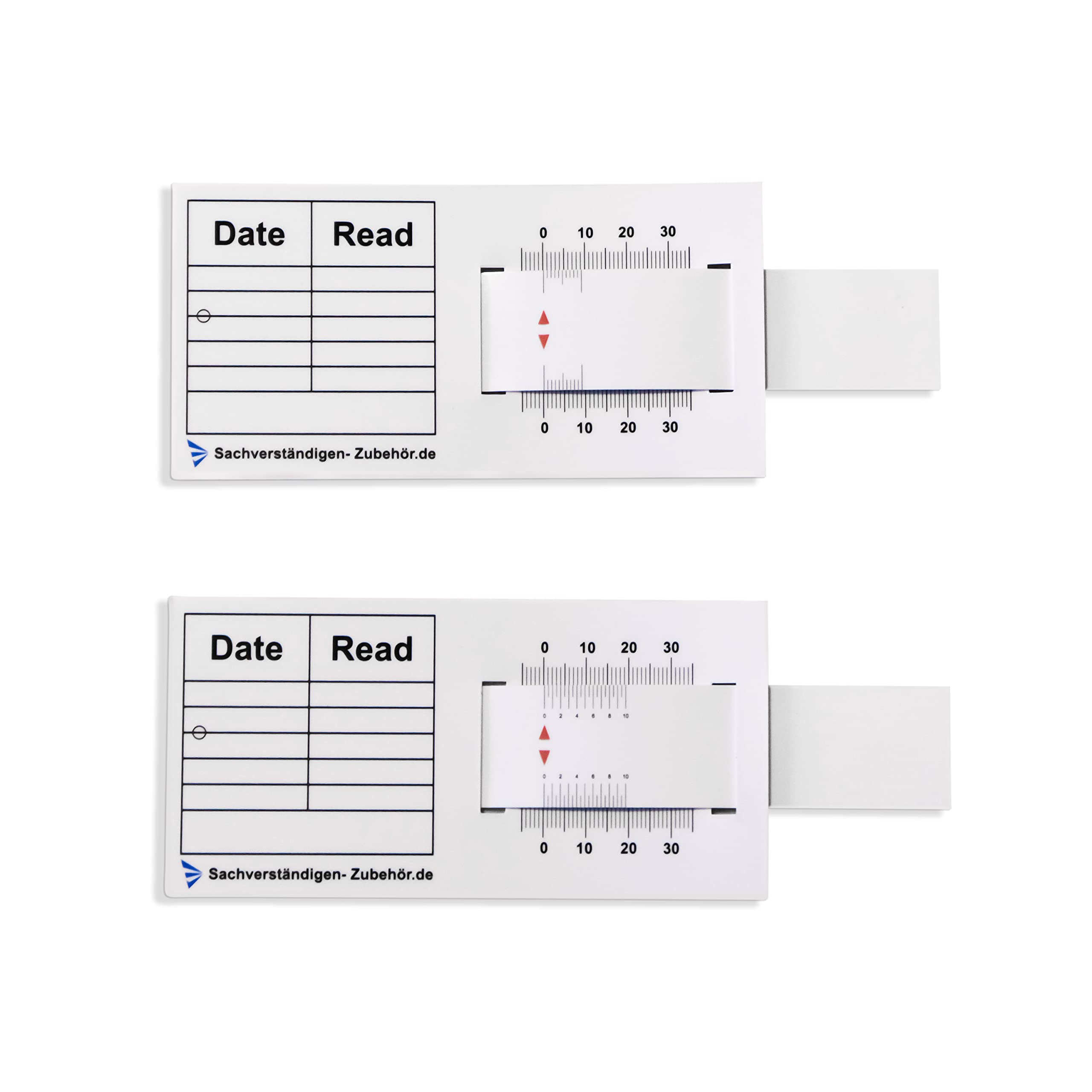 Expert Accessoires Crack Monitor | matériel d'expert | Règle d'écart et outils de mesure pour l'évaluation immobilière | Évaluation des dommages des bâtiments avec joints de dilatation