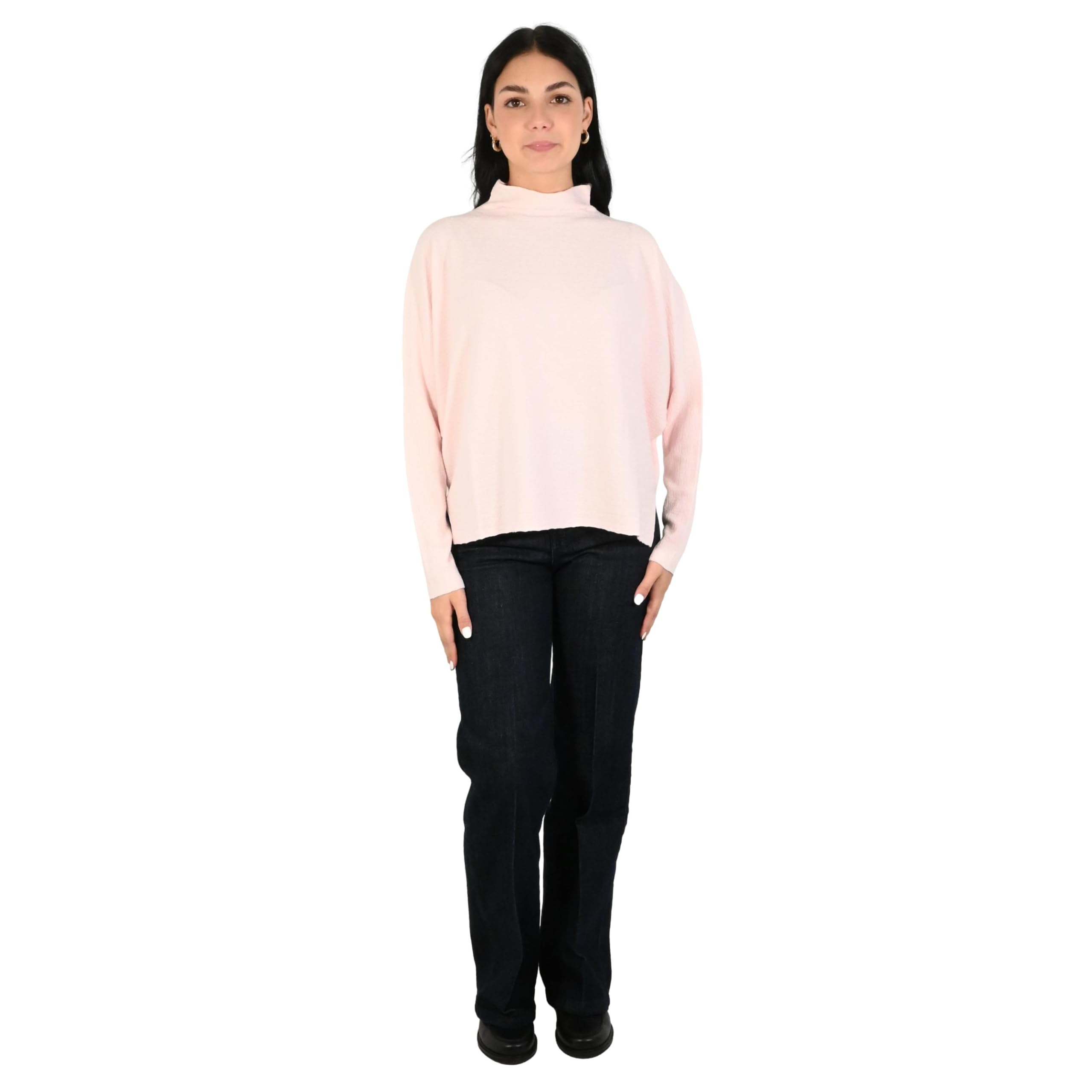 Kontatto maglia donna rosa confetto 3M1735C