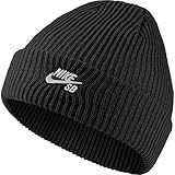 nike sb schuhe günstig Black and White color Nike SB Fisherman Beanie - Mütze, unisex, Unisex – Erwachsene, Schwarz / Weiß (Schwarz / Weiß), MISC