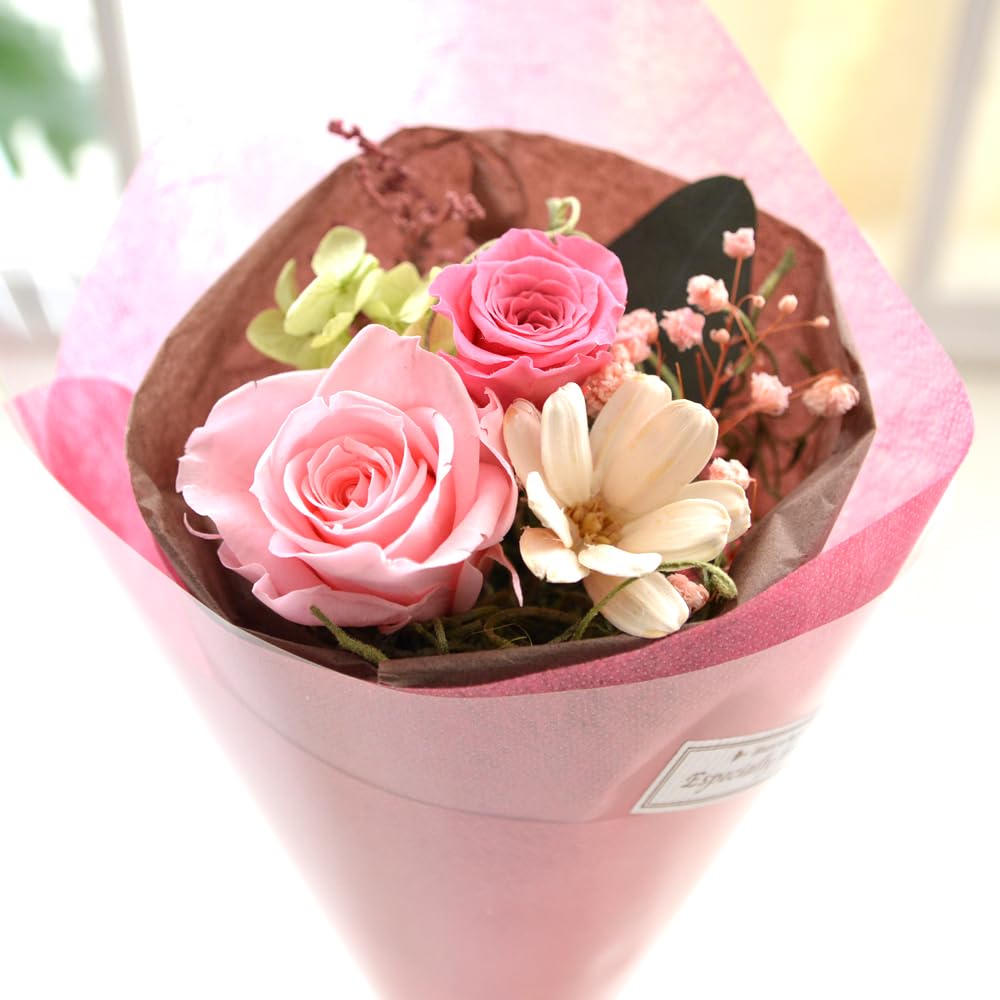 Amazon｜プリザーブドフラワー ミニ 花束1個 ブーケ プチブーケ