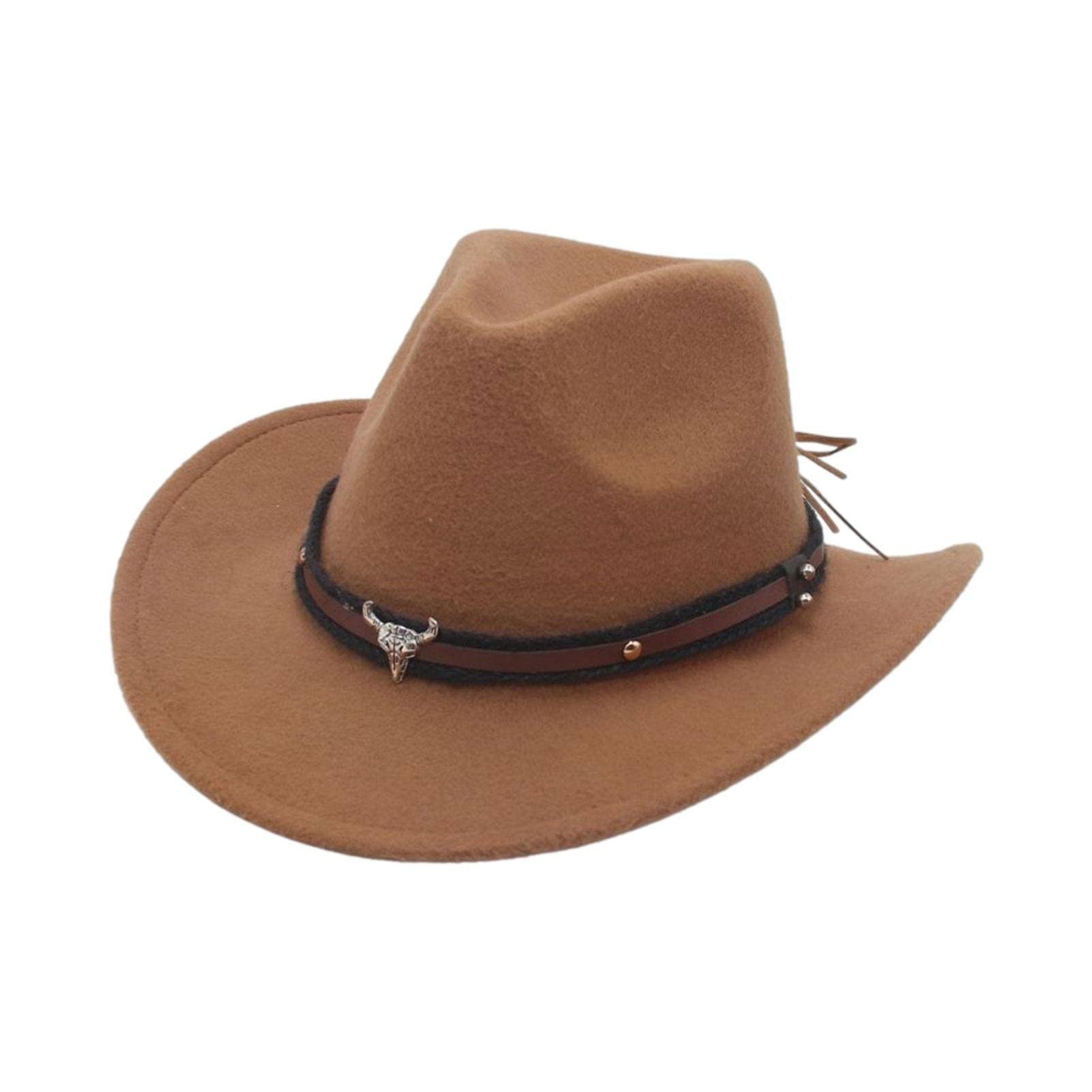 Chapeau Cowboy Femme En Paille à Large Bord Pour Homme Et Femme, Chapeau De Cowgirl Panama Avec Mentonnière Taureau Sombrero Chapeau De Voyage Changement Chapeau De Cowboy