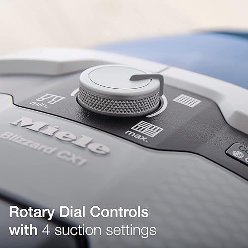 Miniatura 3 de Miele Blizzard CX1 Turbo Team - Aspiradora sin bolsa color azul técnico con STB 305-3 TurboTeQ SBB 300-3 Parquet Twister Floorhead cepillo para
