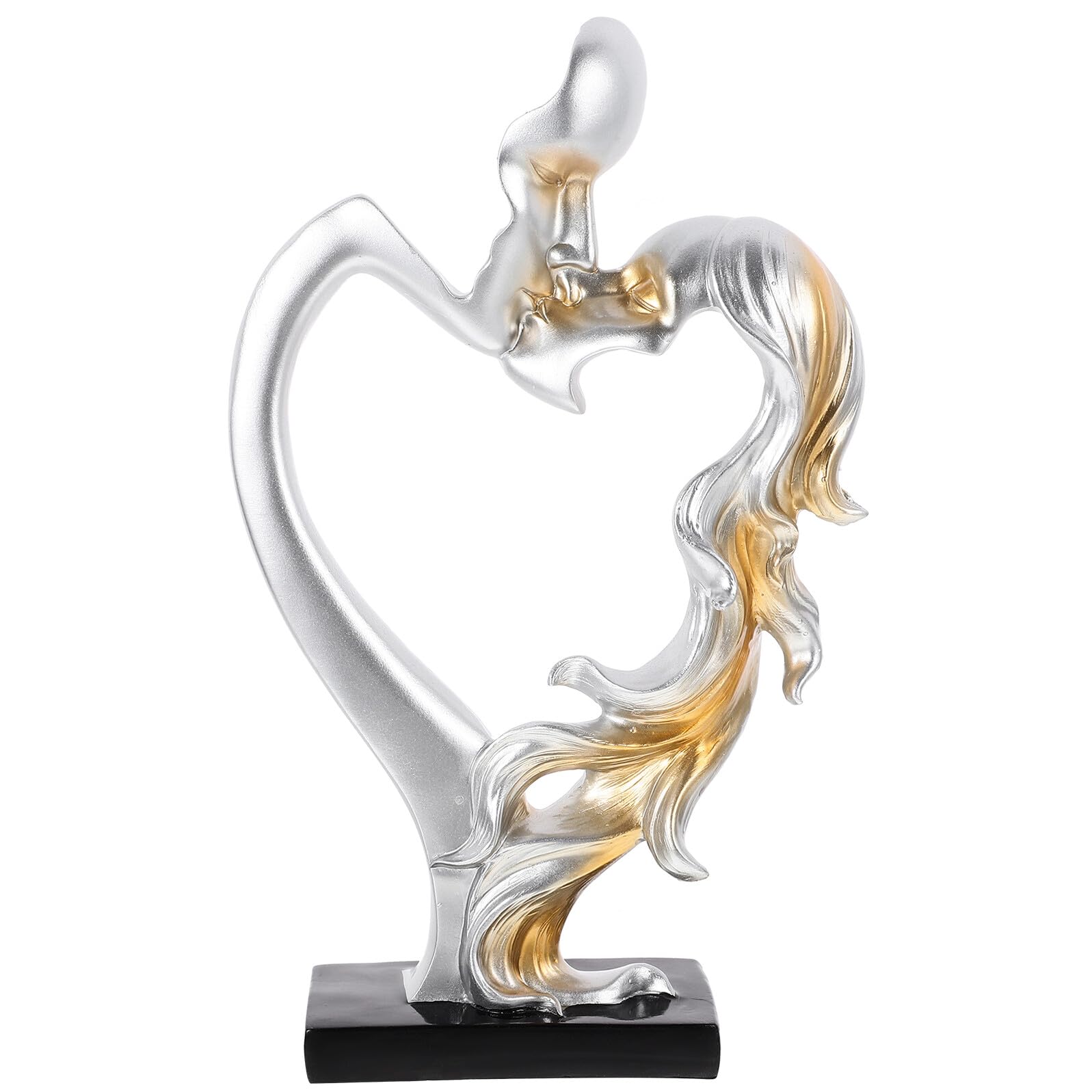 Cadeau Saint-Valentin original sculpture couple résine DOITOOL