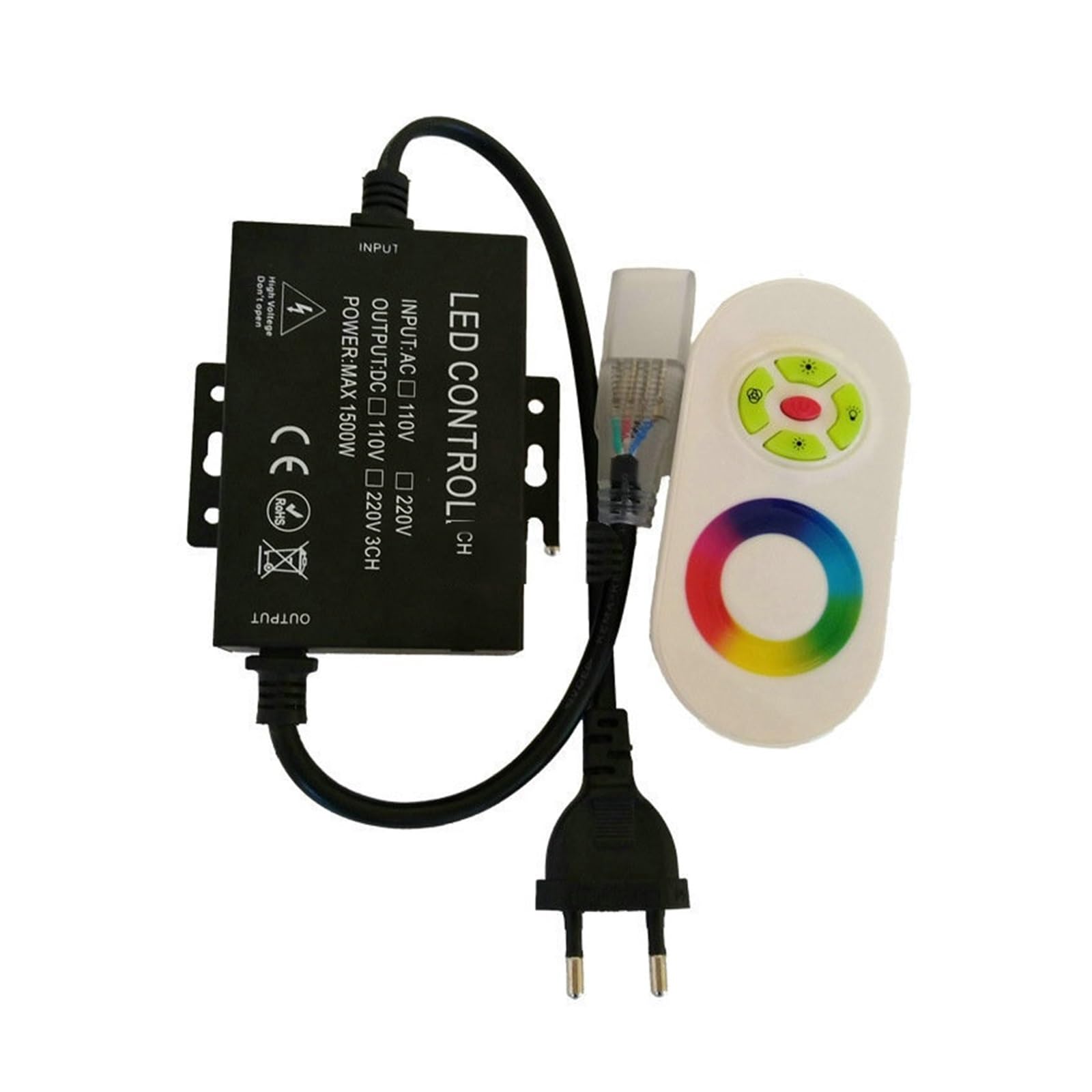Contrôleur de bande lumineuse LED 5050 tactile résolvant les pannes de télécommande