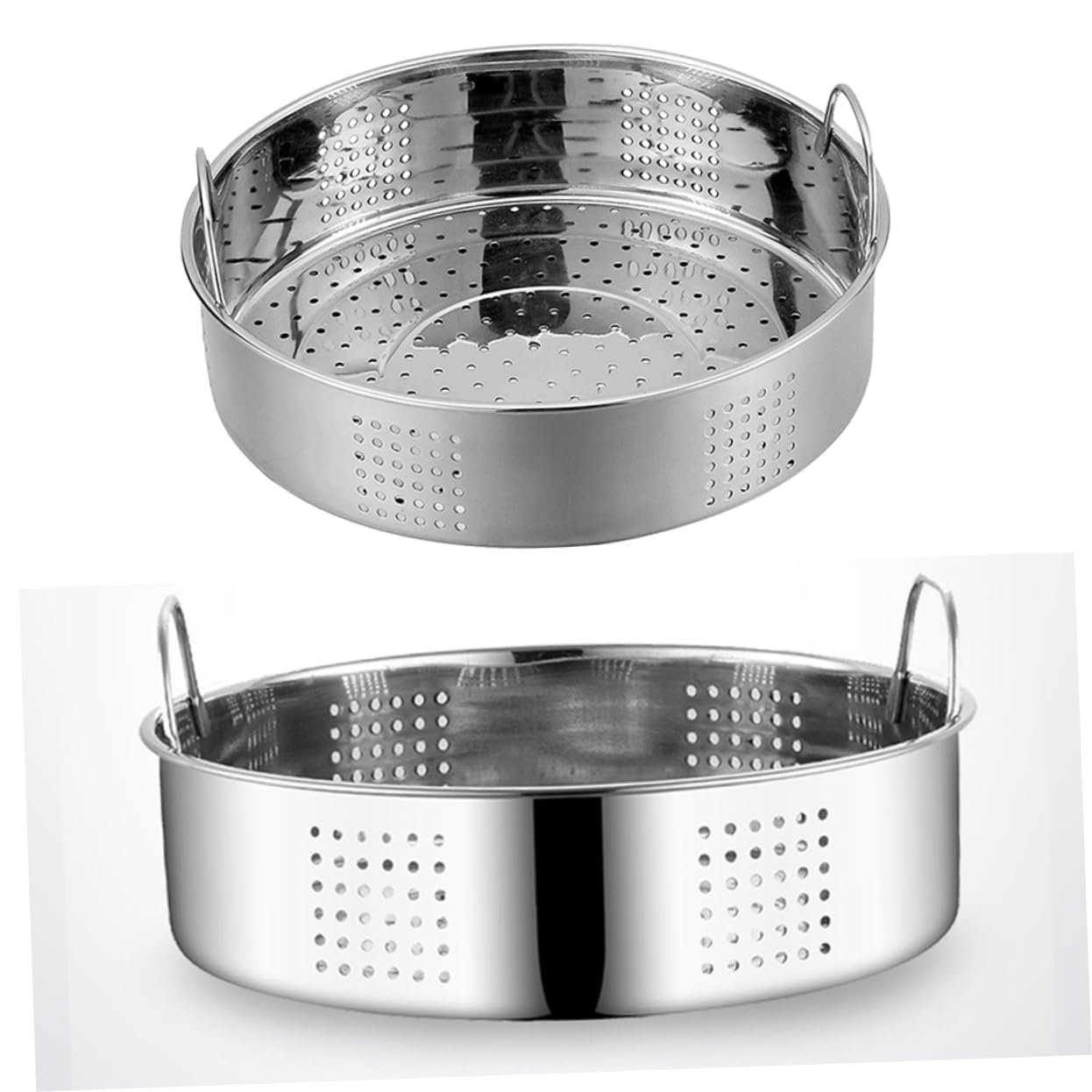 TOPPERFUN Dampfeinsatz Für Kochtöpfe - Edelstahl Dampfgarer Für Gesunde Ernährung - 32cm