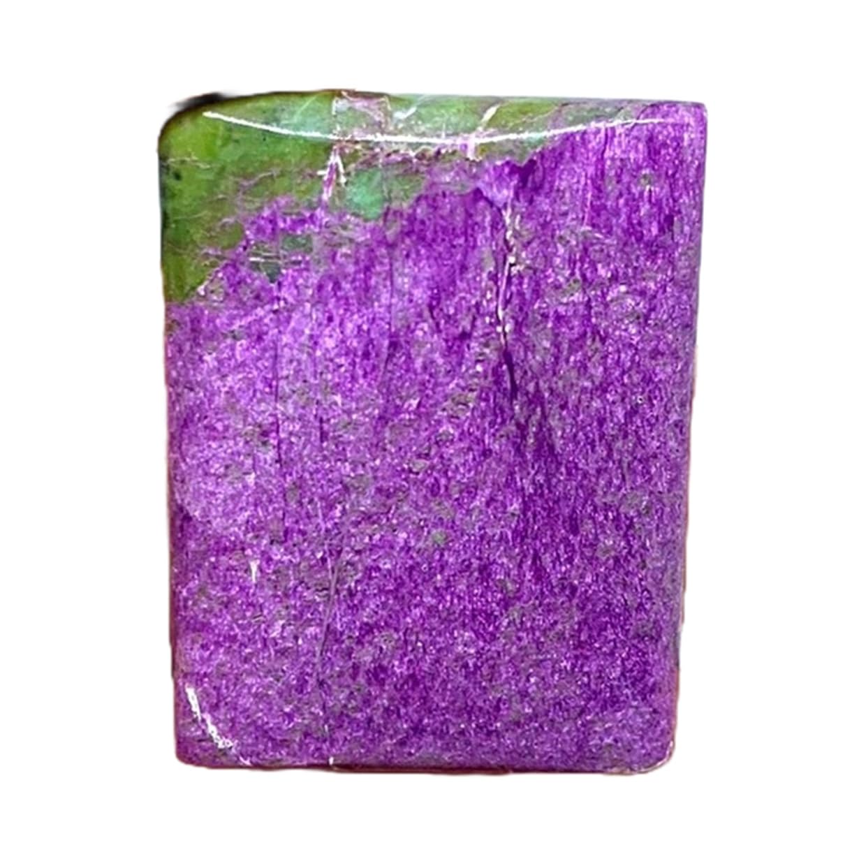 Stichtite naturelle précieuse en vrac, cabochon rectangle de haute qualité pour joaillerie - 7