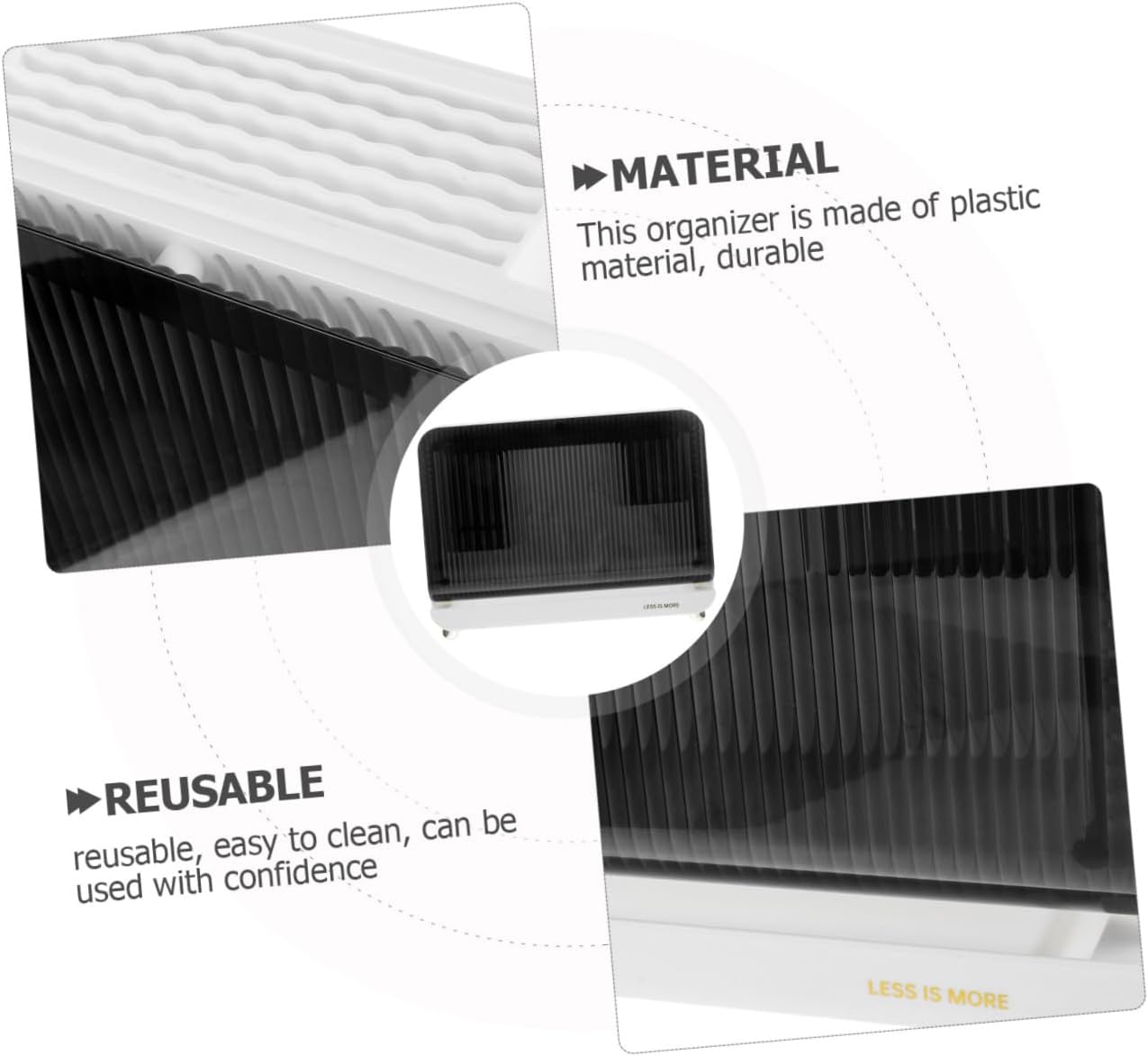 Cabilock Kitchen Cabinet Cutter Holder Draining Chopping Board Organizer for Utensils Stylish Tableware Storage Convenient Chopstick Holder for Clean Countertops