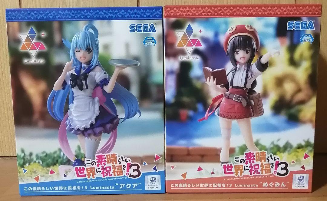 この素晴らしい世界に祝福を！３　アクア　めぐみん Amazon.co.jp: この素晴らしい世界に祝福を！3 Luminasta