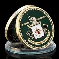 Vista 6 de 1 unids CIA Special Operations Group Tertia Optio Challenge Moneda Premio Graduado Regalo Coleccionable Medalla Monedas
