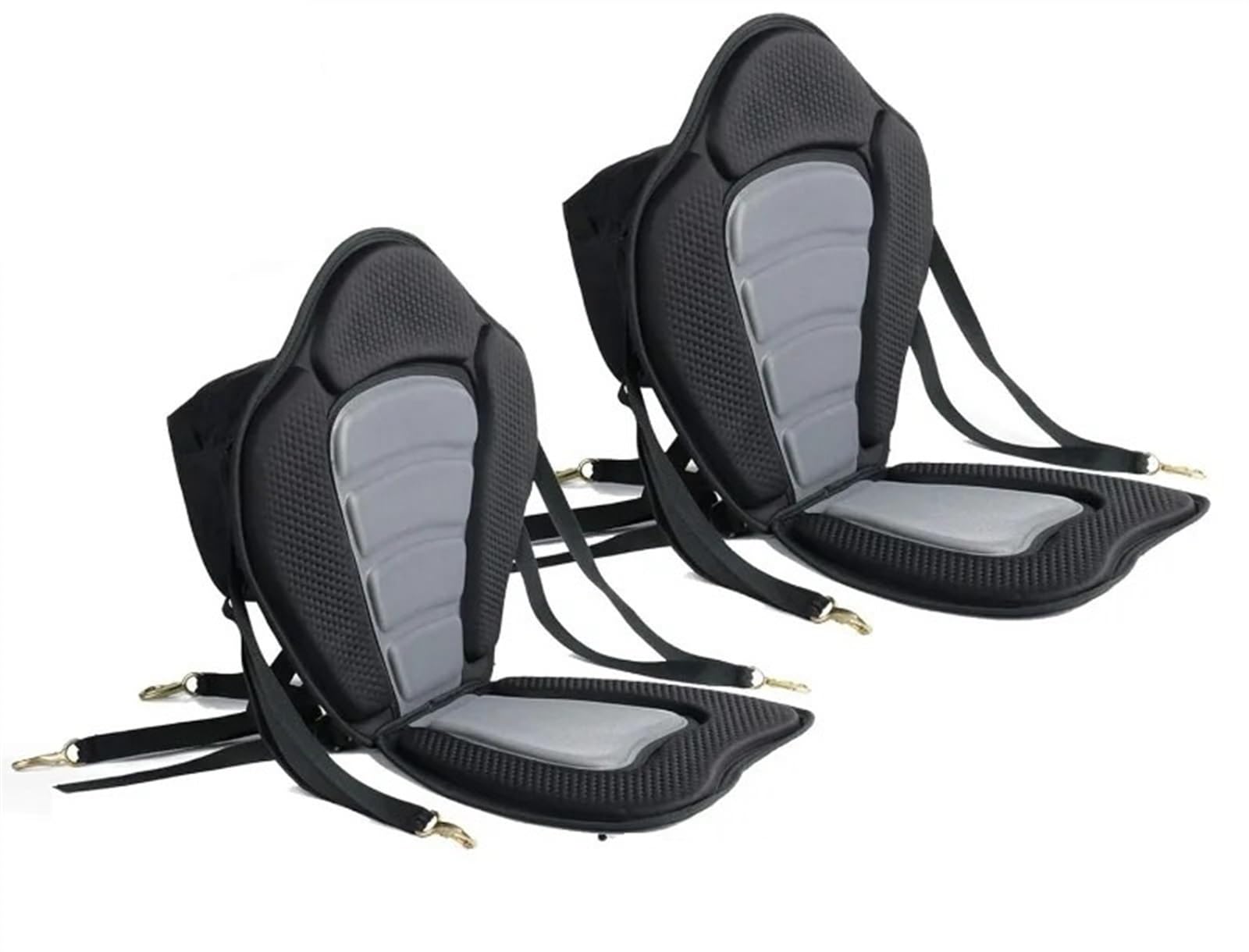 kajak zubehör 2er-Pack gepolsterte Kajaksitze, Kanu-Rückenlehne, Sitz auf der Oberseite, gepolsterte Rückenstütze, SUP-Paddle-Board-Sitze Boot Sitzkissen