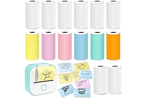 14-Roll Phomemo M02 Thermal Printer Paper